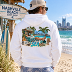 Taking a SEAsta Zip-Up Hoodie - White