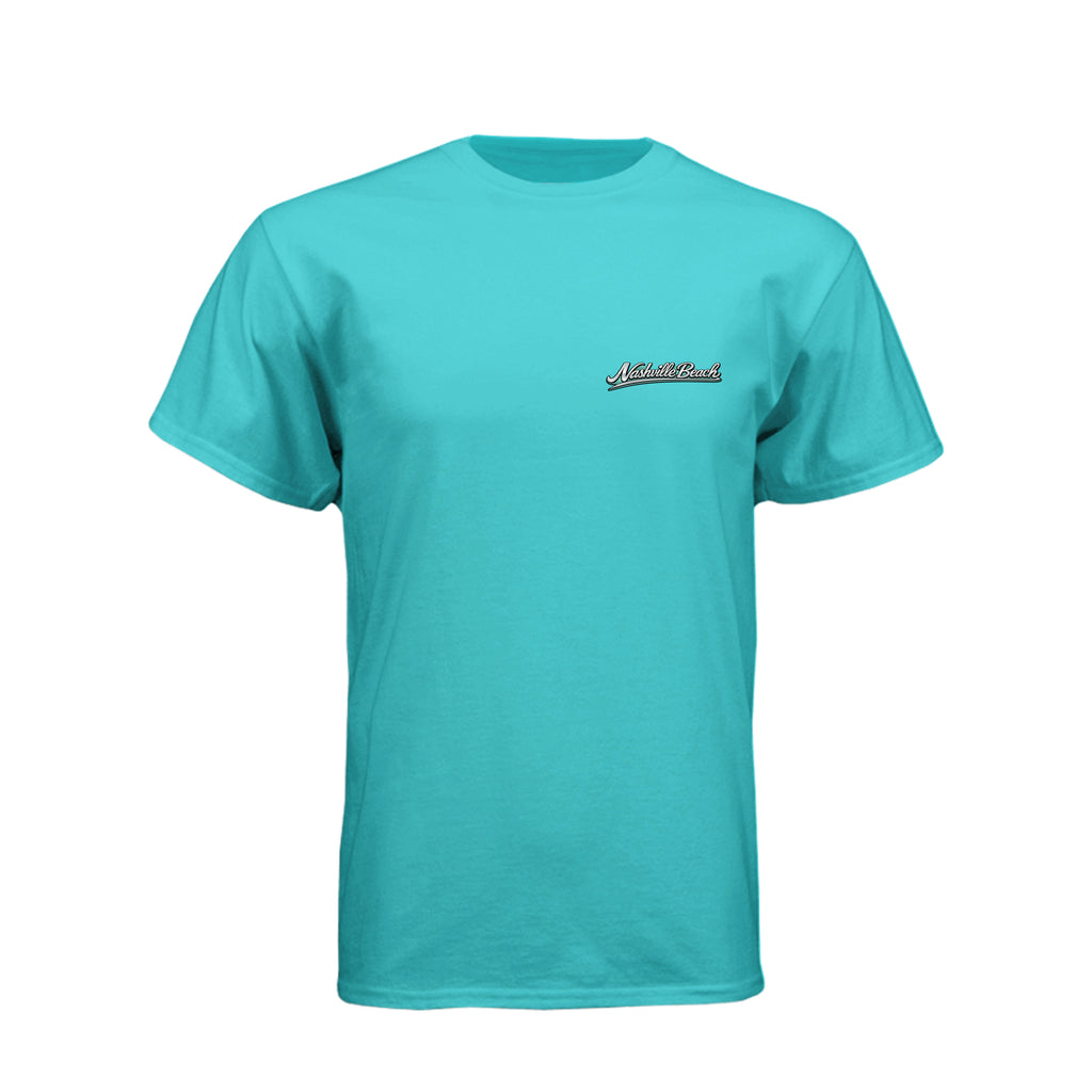 Nashville Beach Beach 615 Graphic T-Shirt
