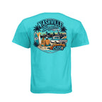 Nashville Beach Beach 615 Graphic T-Shirt