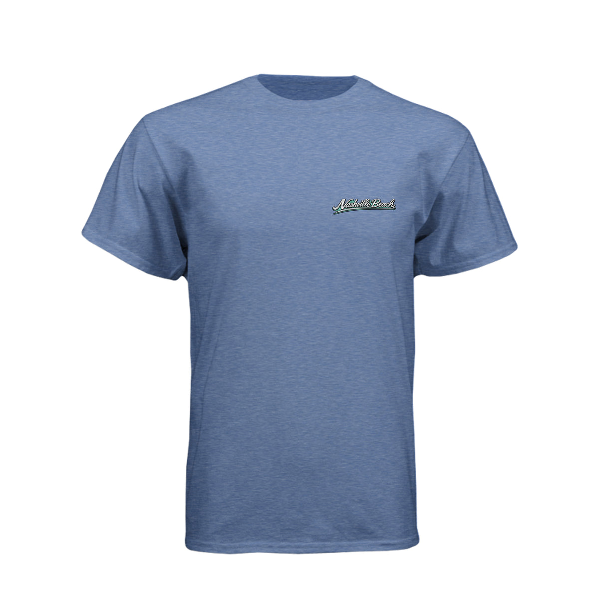 Nashville Beach Beach 615 Graphic T-Shirt