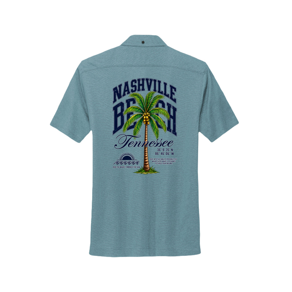 Nashville Beach Tennessee Palm Tree-Beach Bahama Style