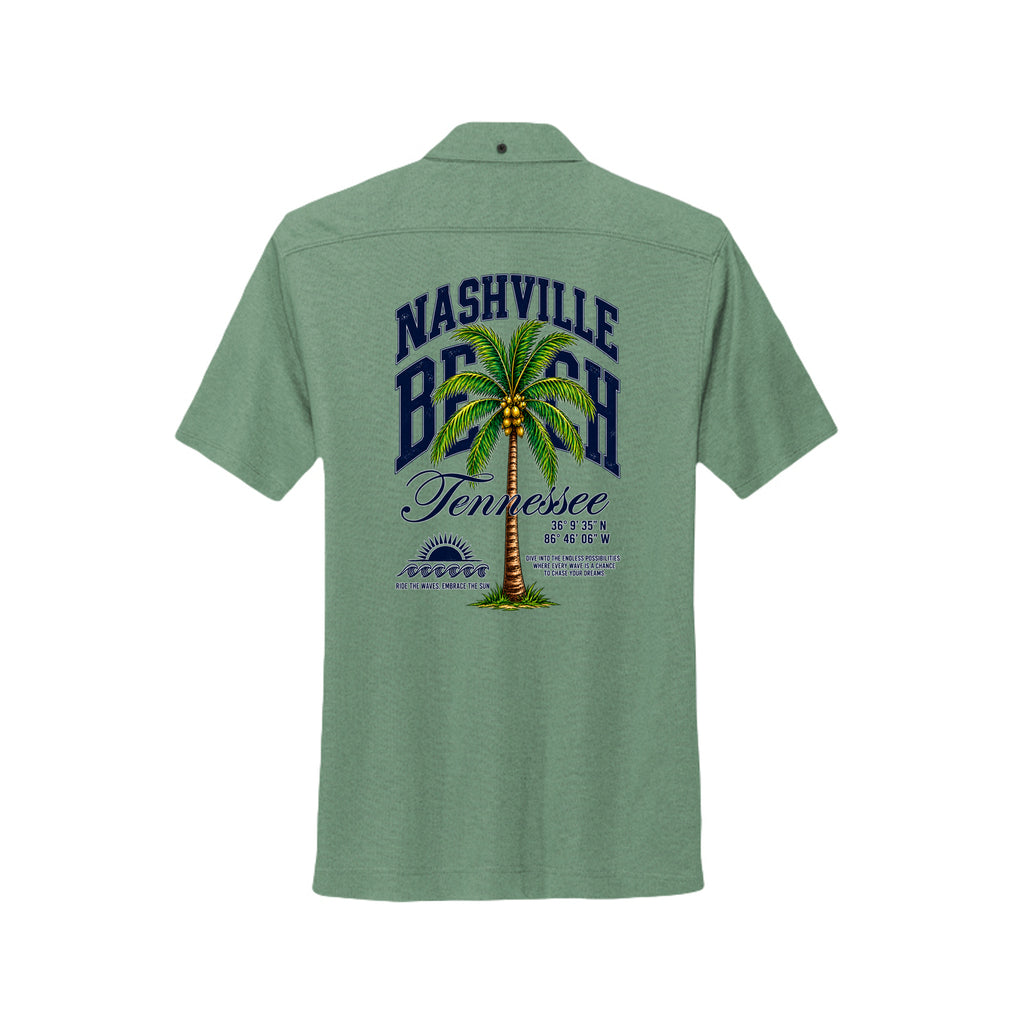 Nashville Beach Tennessee Palm Tree-Beach Bahama Style