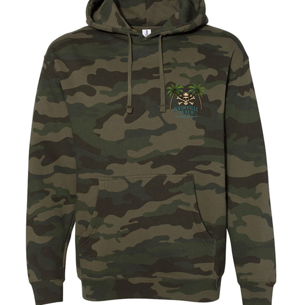 Nashville Beach Cabana Boy Staff Shirt Camo Hoodie
