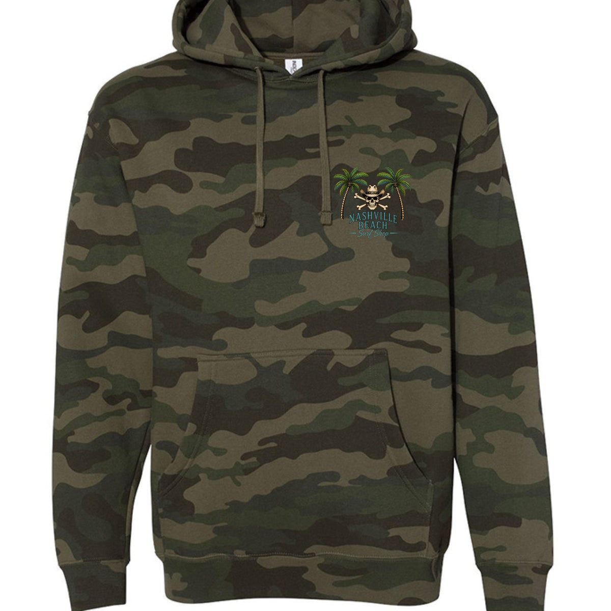 Nashville Beach Cabana Boy Staff Shirt Camo Hoodie