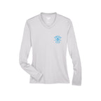 I Wish a Beach Would Long Sleeve Shirt - White