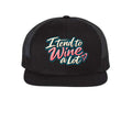 Tend to Wine Trucker Hat - front view