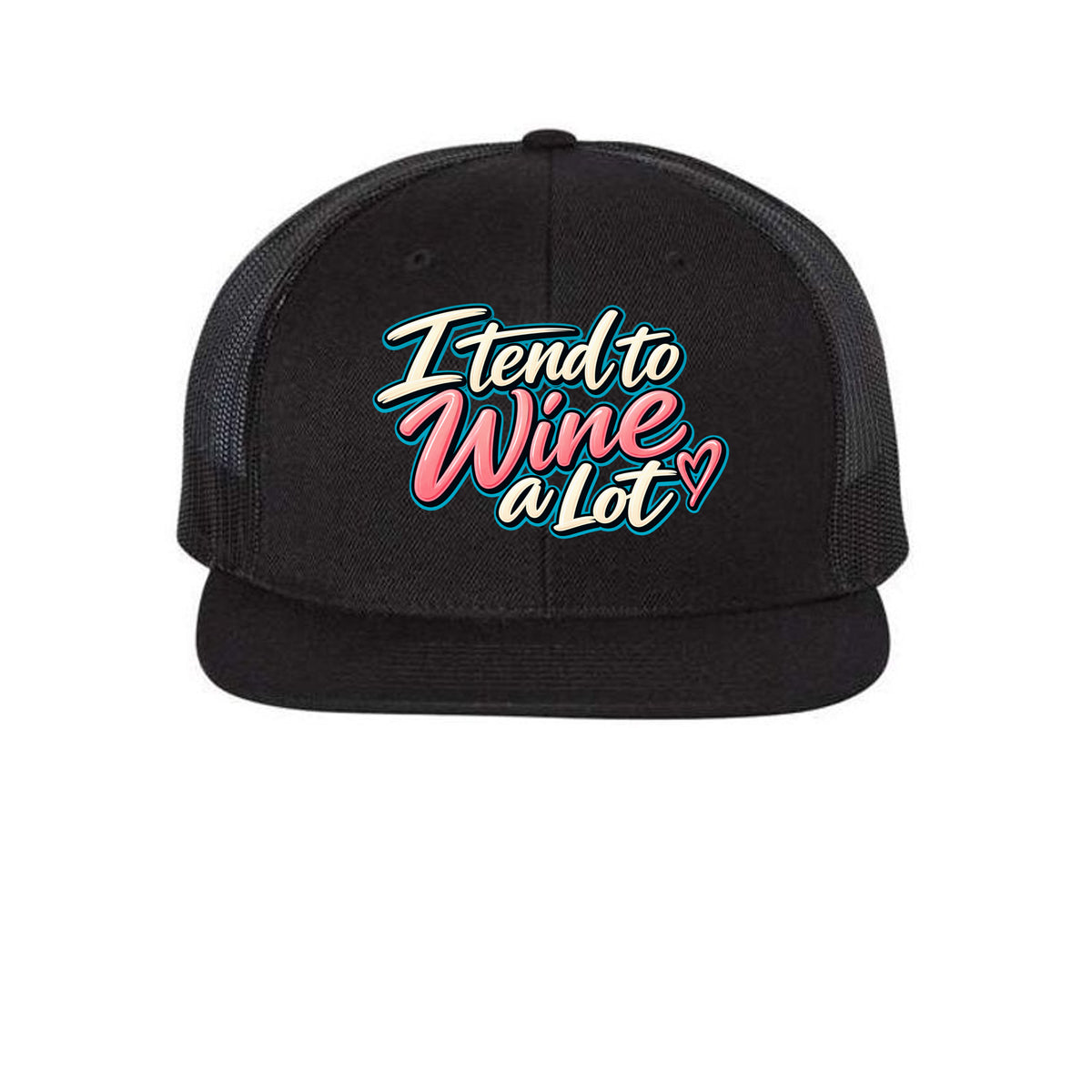Tend to Wine Trucker Hat - front view