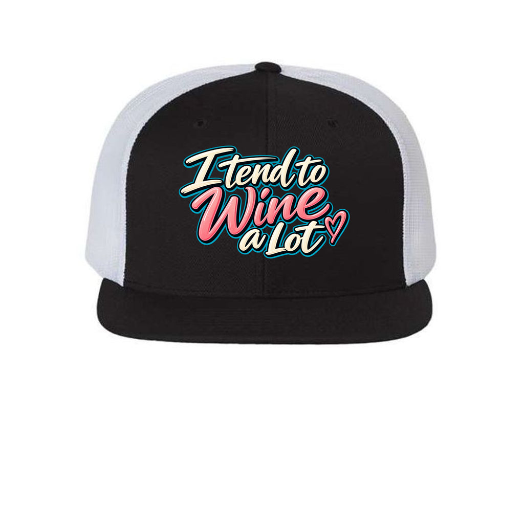 Tend to Wine Trucker Hat - side view