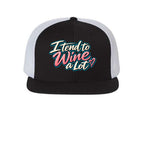 Tend to Wine Trucker Hat - side view