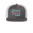 Tend to Wine Trucker Hat - back view