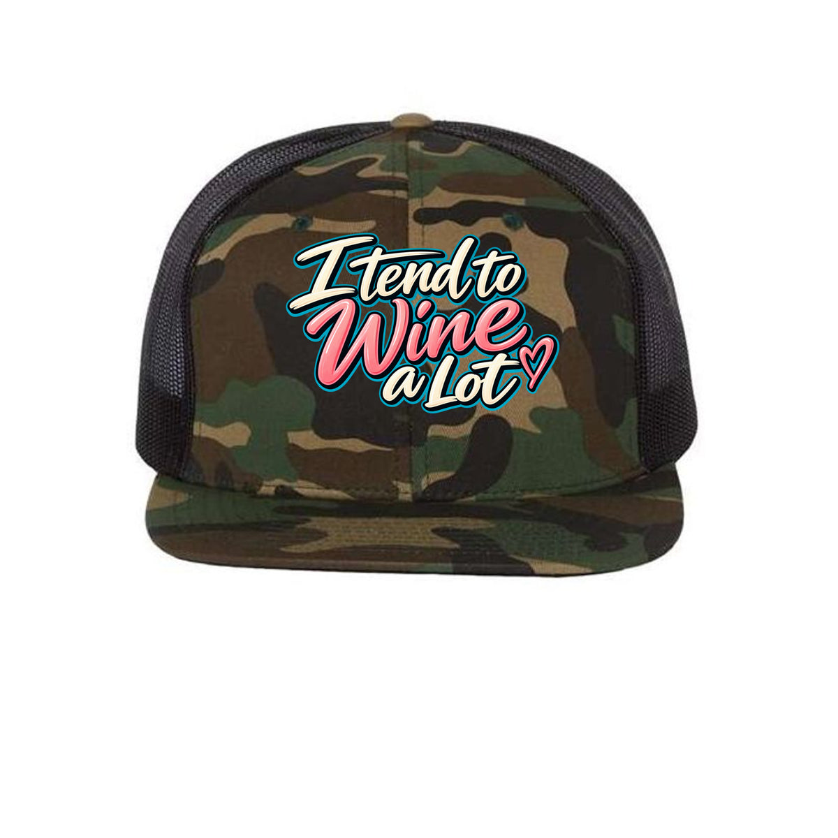 Tend to Wine Trucker Hat - detail