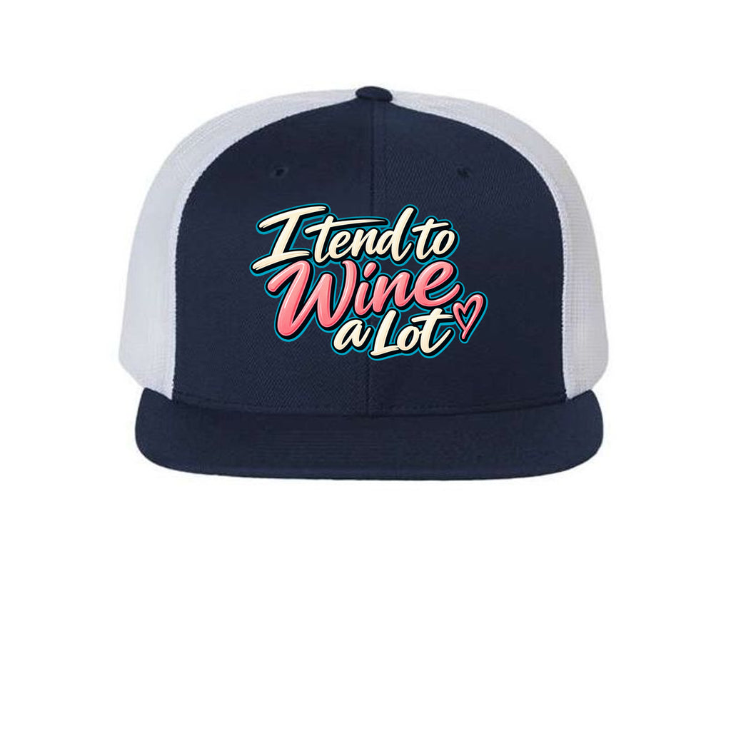 Tend to Wine Trucker Hat - alternate angle