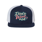Tend to Wine Trucker Hat - alternate angle