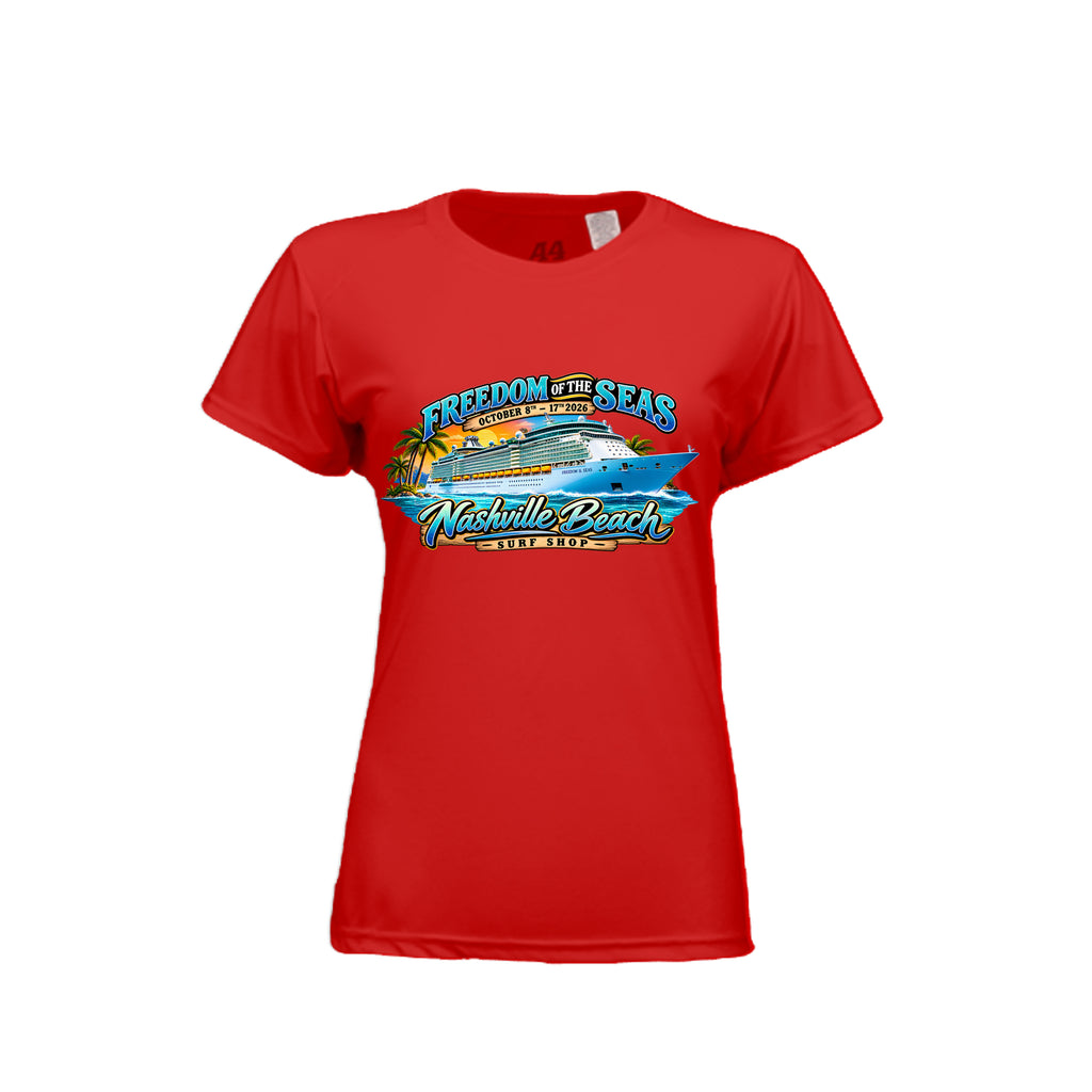 Freedom of the Seas October 2026 cruise t-shirt by Nashville Beach Surf Shop