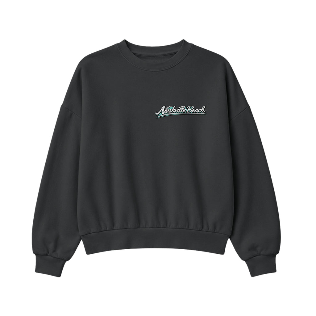 Pirate Cowboy Skull Crew neck Girls Sweatshirt