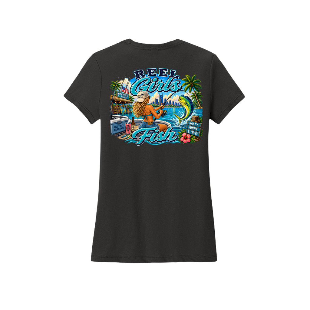 Reel Girls Fish-Graphic tee