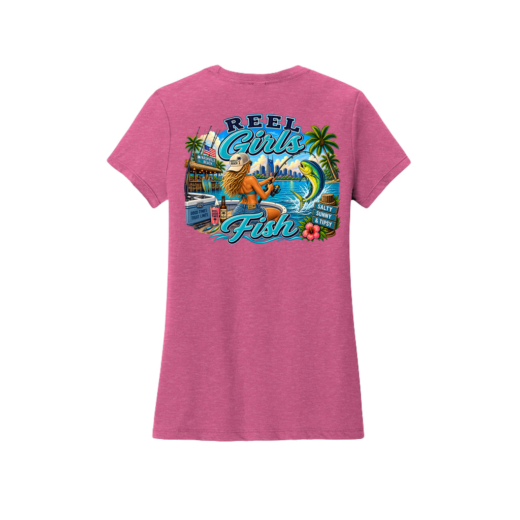 Reel Girls Fish-Graphic tee