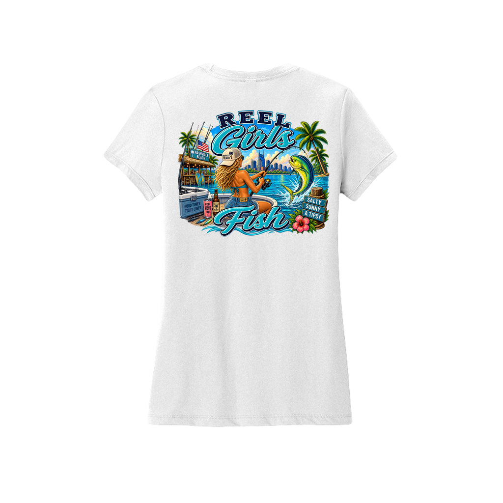 Reel Girls Fish-Graphic tee